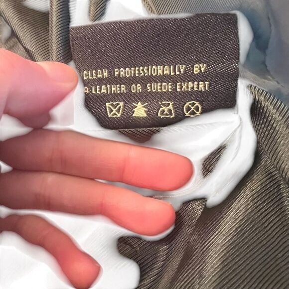 Wilson’s leather grey 100% leather jacket - Picture 4 of 11